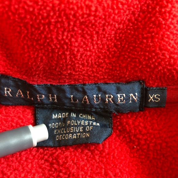 Polo Ralph Lauren Polo Bear Full zip Jacket Women’s XS *Excellent Condition - Picture 5 of 6